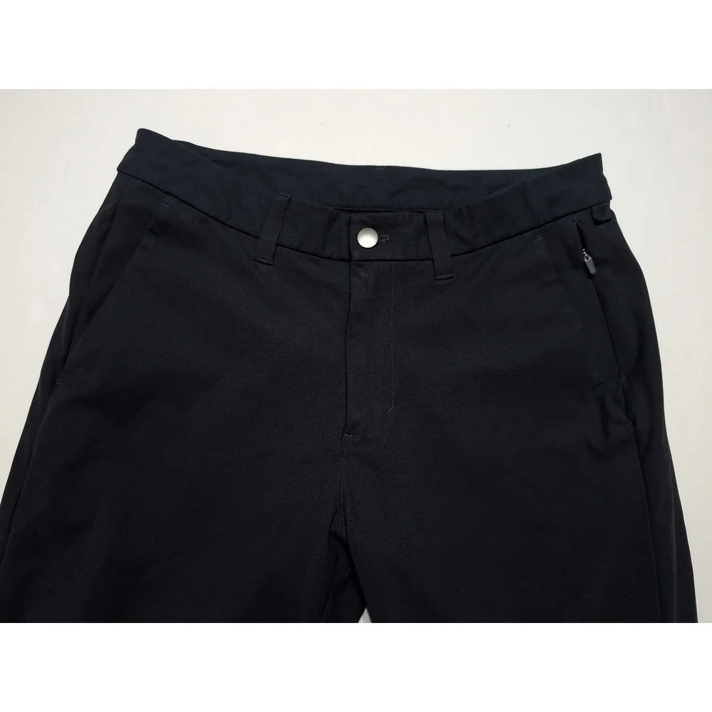 LULULEMON Men's Commission Slim Fit Pants M5974S Dark Navy Blue Gray ~ 31 x 26